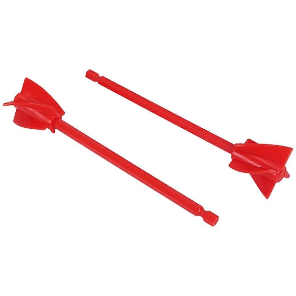 Resin Mikser Padler, Epoxy Mikser Feste for Drill, Gjenbrukbar Maling Rører Drill Feste (2 stk)