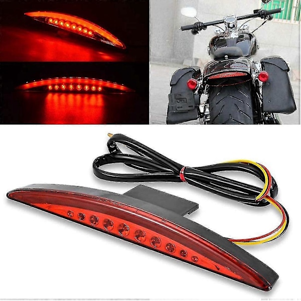 Motorcykel Baglygte LED Bremselys Til Breakout Efi Fxsb Cvo 2013-2017 (rød) 2025th
