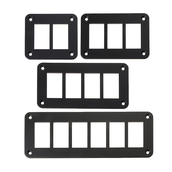 2-Hulls Vippebryterpanel 2/3/4/6-veis Hus Holder For Buss Bil Båt Auto Del