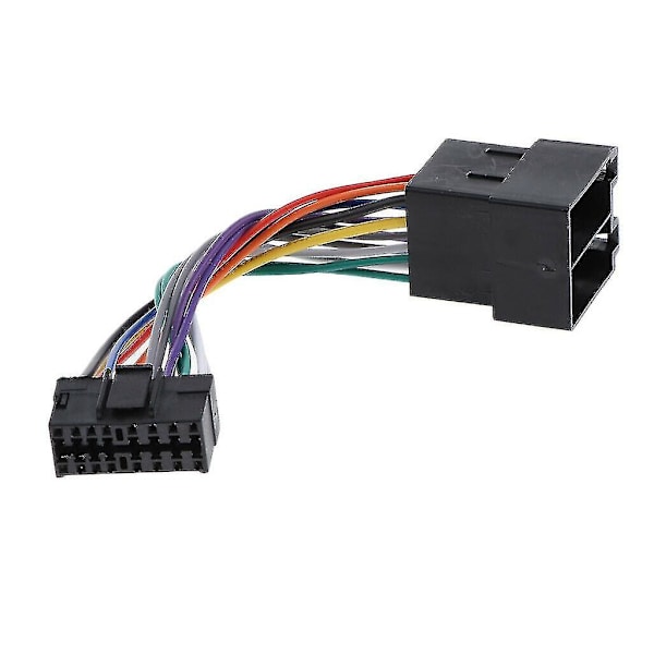 16 Pin Bilradio Ledningsnet Iso Til Radio Til Iso Radio Afspil Stik Auto Adapter Ledningsnet Co