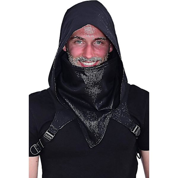 Cyberpunk Rogue Hetteskjerf, Assassin Kostyme Hetteskjerf Vinter Unisex Kappehatt