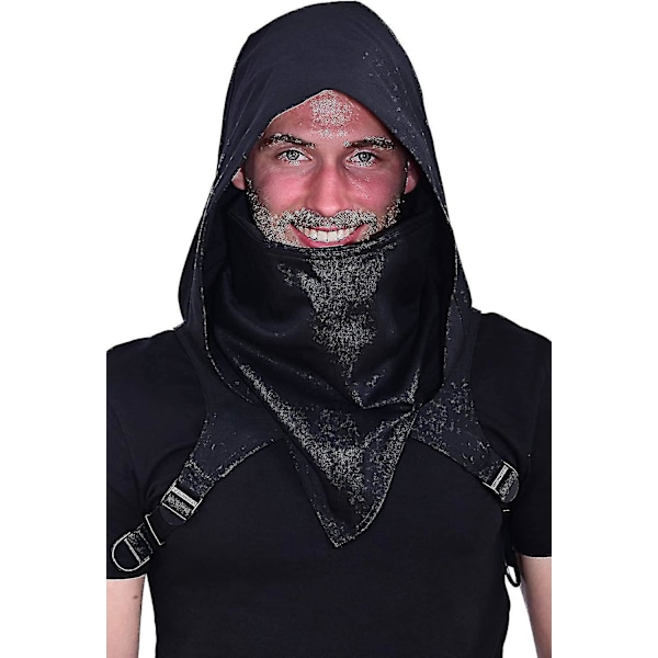 Cyberpunk Rogue -huppuhuivari, Assassin-asuhuppu Talvi Unisex-viitta Hattu