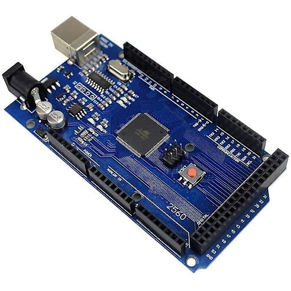 Mega 2560 R3-kort för Arduino 100 % kompatibel | Mega 2560 R3 Mega 2560 moderkort med MCU baserat på Atmega2560 utvecklingskort