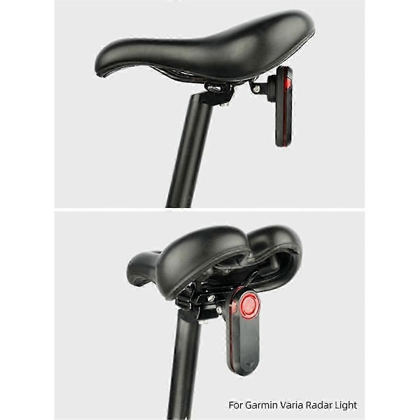 Sykkelsete Skinne Baklys Brakett Setepinne Feste Lampestativ for -Varia Radar Rearview RTL510 5