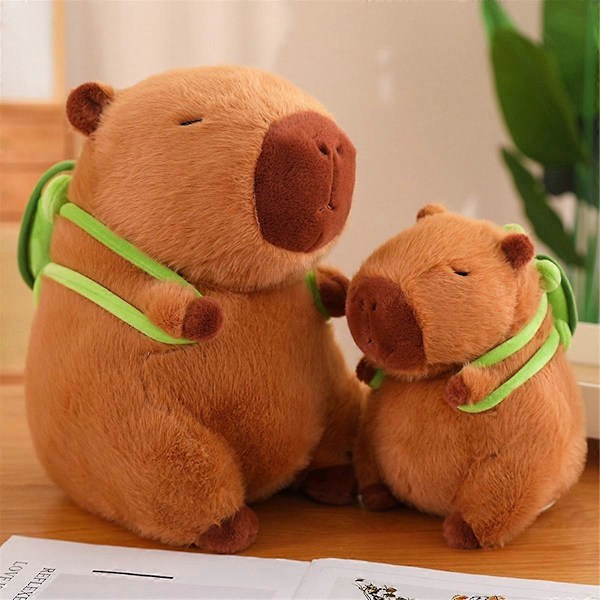 Capybara Gosedjur, Capybara Plyschleksak Söt Capybara Plyschkudde Docka Gåva och Heminredning 2025:e