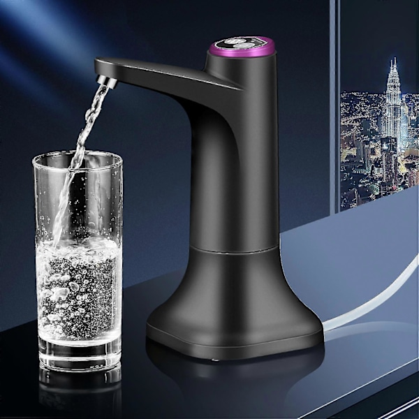 Elektrisk Vattenpump Med Bas USB Vattendispenser Portabel Automatisk Vattenpump Hinkdispenser -