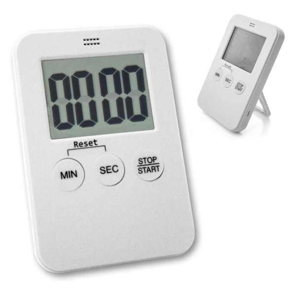 Digital Timer med Magnet - Kjøkkentimer