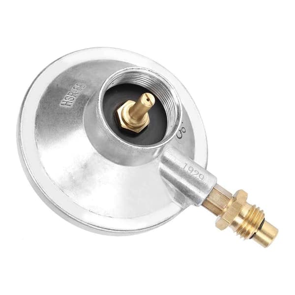 1\"-20unf Propan Gass Justerbar Regulator Lavtrykks BBQ Grill Kontrollventil