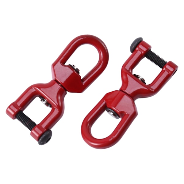 2 stk. RC Modell Metall Løfte Talje Sommerfugl Ring Spenne for 1/10 RC Crawler Bil TRX4 Axial SCX10 D