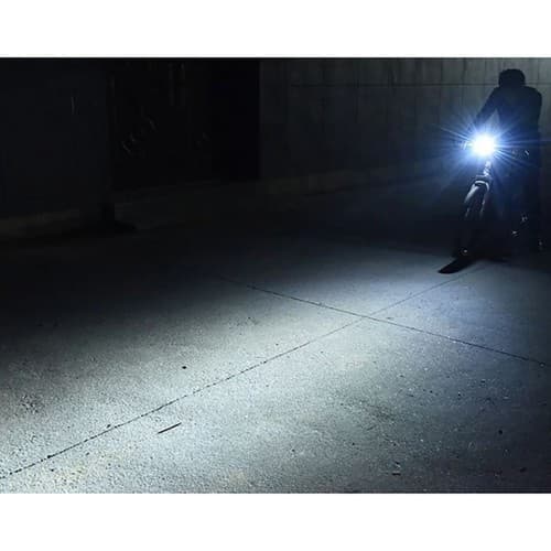 Waterproof LED Bicycle Light with Bike Computer and Horn | Front and Rear Light