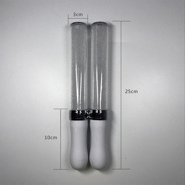 2 stk. LED Lyspinde, 15 Farver, Lyspinde, Lyspinde, Koncertrekvisitter