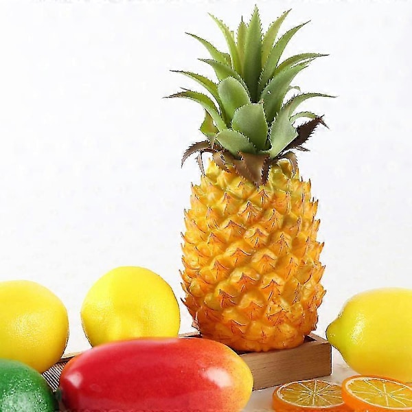 Konstgjord Ananas Falsk Frukt Inredning Hem Mjuk För Heminredning 2024THO