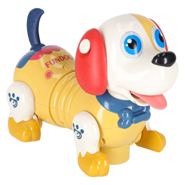 Interaktiv hund med ben og lyd