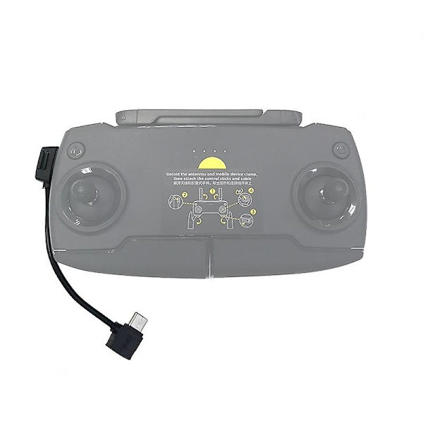 STARTRC Datakabel Typ-C för DJI Mavic Mini/Mavic Pro/Mavic Air/Spark Fjärrkontroll