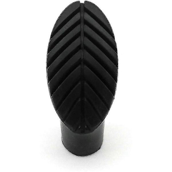 20 Stykker / 10 Par Nordic Walking Pads Asfalt Gummi Buffer X-4gt