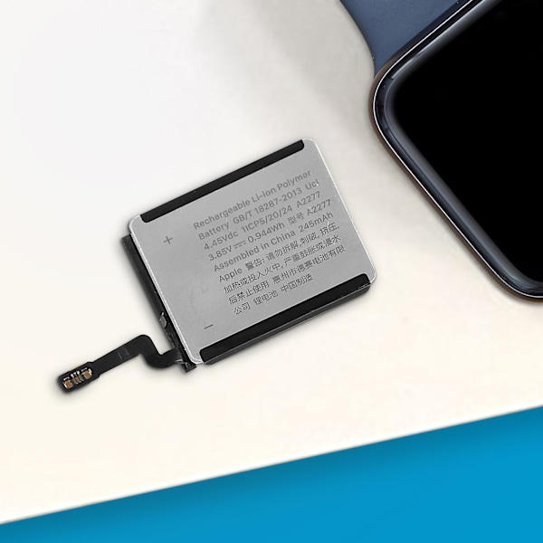 Internt Batteri til Apple Watch Series 5/SE 40mm 245mAh Kapacitet Kompatibel