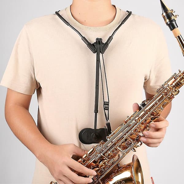 2024 Saksofonrem Saksofon Skulderrem Saksofon Lanyard Halsrem Beskyttelse Hals Skulder Musikk Instrument Tilbehør