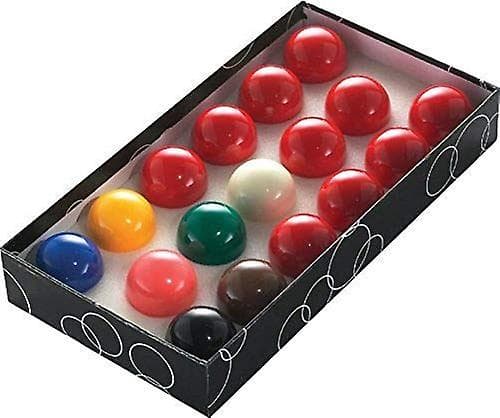 PowerGlide Classic Standard 17 Snooker Bold-Sæt 37,5mm - I æske