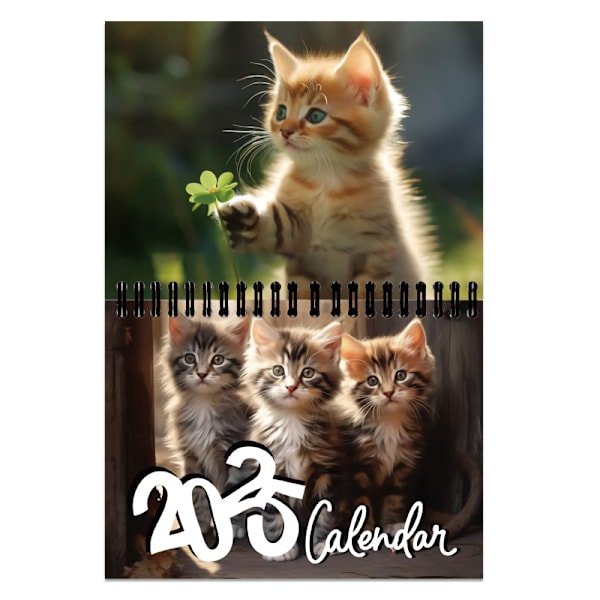 Kalender 2025 Nytårskalender farve: stil 8