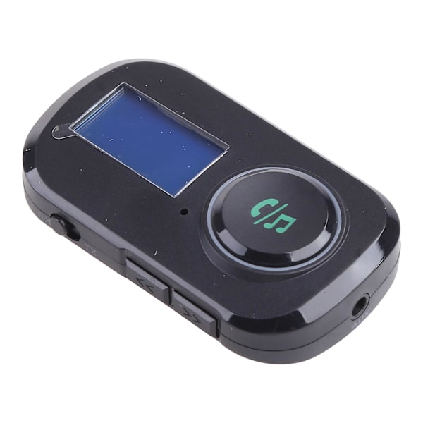 Bluetooth-kompatibel 5.0 Mottaker Sender 2 I 1 Digital Skjerm Bilsett