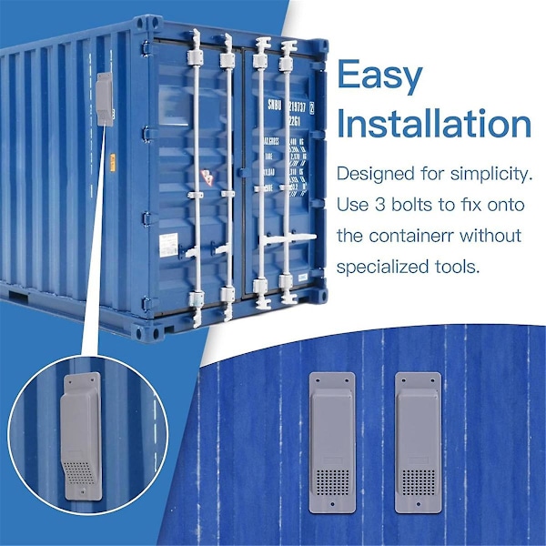 8-pak Shipping Container Luftventil Kit Heavy Duty Shipping Container Tilbehør Flow Ventilation Kit