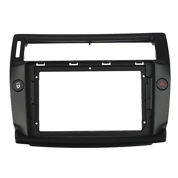 2 Din Bilradio Stereo Ljudplatta Fascia För C4 Quatre 9 Tums Stor Skärm Auto Android Spelare Panel