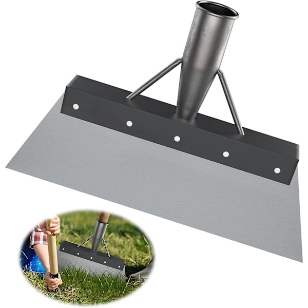 Multifunksjonell Hagespade, Rengjøringsspade, Hagerengjøringsspade, Multifunksjonell Hageskrape, Helt stål Hage Utendørs Rengjøringsspade