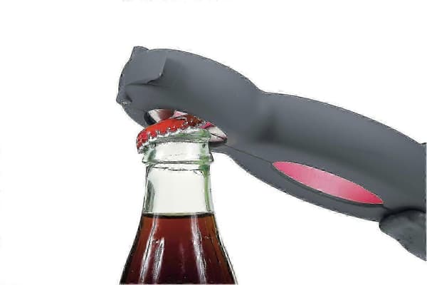 Progressiv Multi-åbner til flasker, glas og ringtræksdåser - Nem åbningsløsning