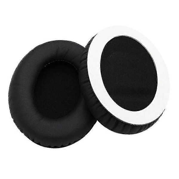 Erstatnings øreputer for Audio Technica Ath-anc7 Anc9 Anc27 Anc29 Anc70 Hodetelefoner Svamp Øreputetrekk Universal Myk 2stk Svart 2025th