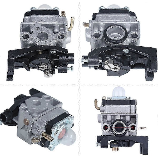 Kaasutinsarja Honda GX25 GX35 FG110 HHT35 HHT25 -moottoreille, ADEFOL Kaasutin + Tiiviste + Suodatin + Polttoaineletku + Ilmansuodatin + Sytytystulppa + Polttoainepumpun vaihto