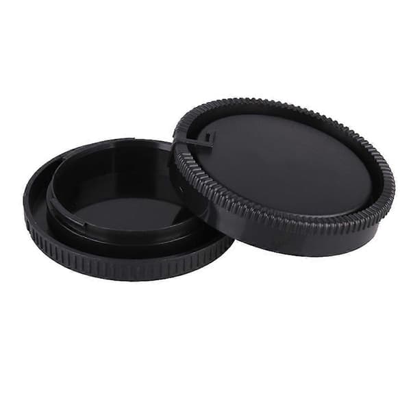 Bageste objektivdæksel + kamerafrontdæksel til Sony Alpha Minolta AF DSLR og A-mount objektiv