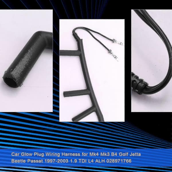 Gløderørskabeltræ for Mk4 Mk3 B4 Golf 1997-2003 1.9 Tdi L4 Alh 028971766