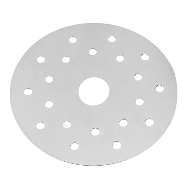 Induktionskogeplade Konverter Disk - Varme Diffuser i Rustfrit Stål til Gasblus og Glaskeramisk Kogeplade - 16.5CM/6.50IN Diameter