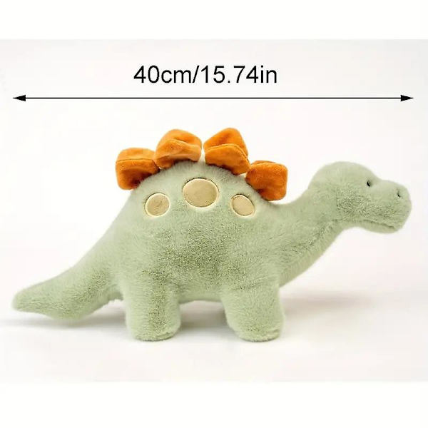 Dinosaur Plysj Leke Dukke Sovepute Gutt Barn Raggedukke