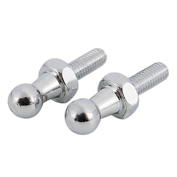 2x 10mm Kulbult M6 För Gasfjäder Kulände Bult Motorhuv Std 001