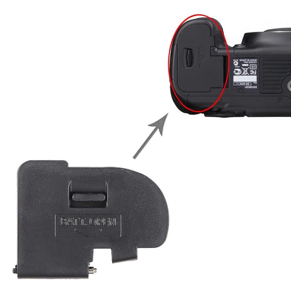 Til Canon EOS 5D Mark II OEM Batterirumsdæksel