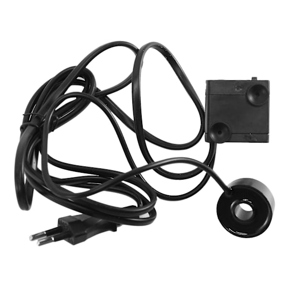 3W Vandpumpe til Akvarium med 4 LED Lys - EU Stik (haoyi)