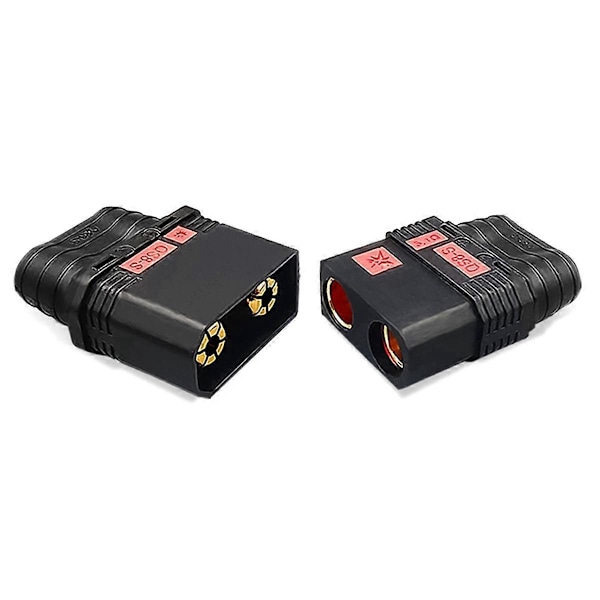 QS8-S Kraftig Batterikontakt Anti-Spark Guldpläterad Kontakt Stor Strömkontakt för RC Växtskydd