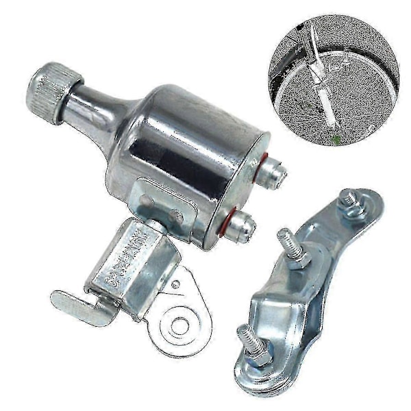 12V 6W Tillbehör Bakre Friktionshuvud Dynamomotoriserad Cykellampa Generator