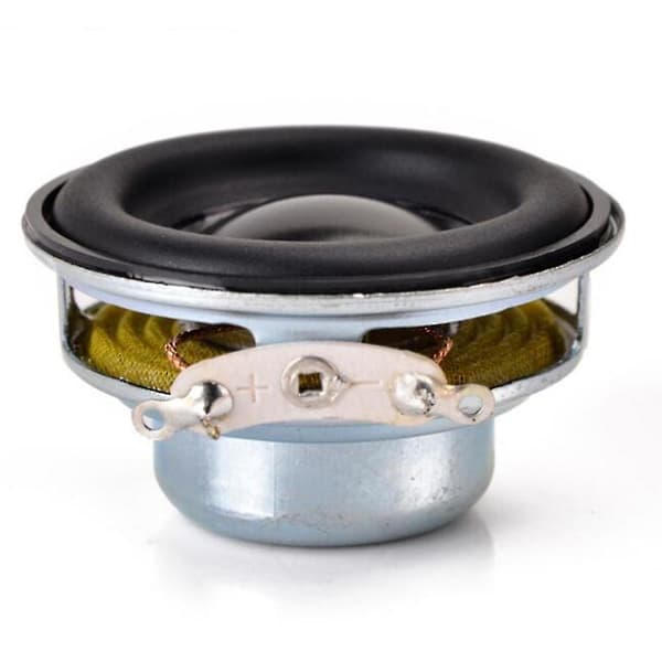 2 st 40mm Mini Bärbara Högtalare 16 Kärnor 4 Ohm 5W Full Range Högtalare Gummikant Ndfeb Magnet