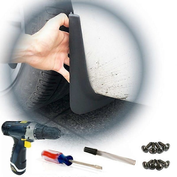 Stänkskydd Bil Stänklappar Mudguard För 3 5 7-serien E30 E46 E90 E91 E92 E93 E60 F10 F11 G30 E38 E65 F01