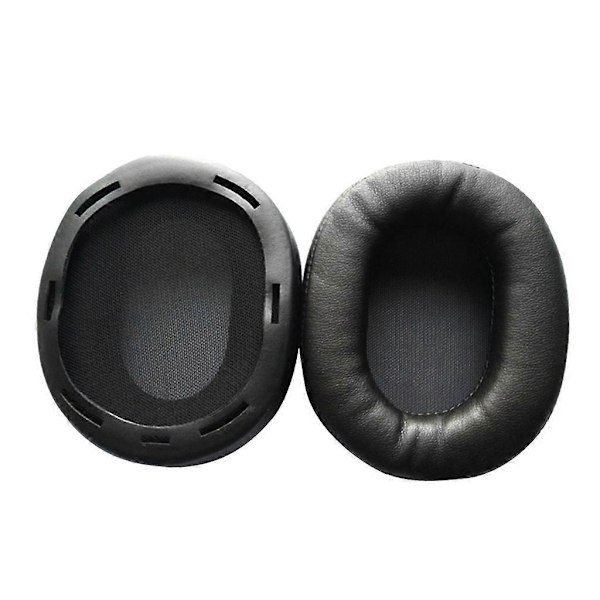 Premium Ørepuder Puder Reparation til MDR-1R MDR-1RNC Hovedtelefon Sort