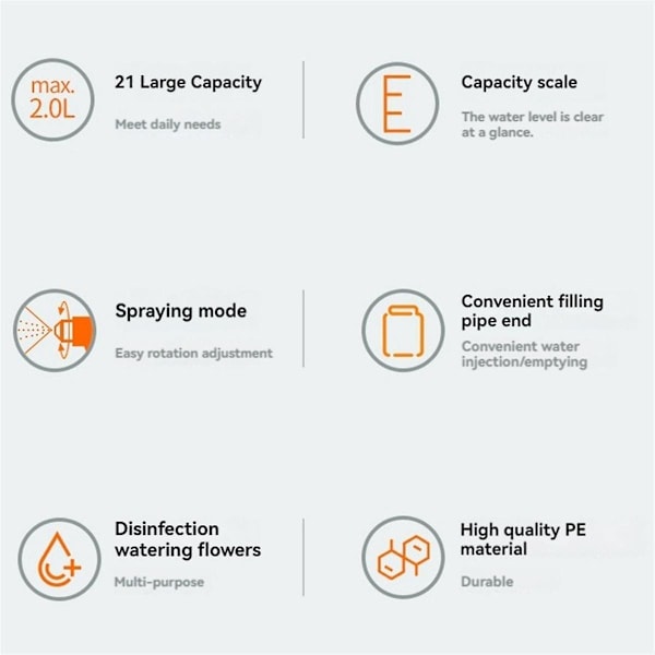 Elektrisk Sprayflaska, Uppladdningsbar Batteridriven Spray, Automatisk Växtspray, Pumpspray, P