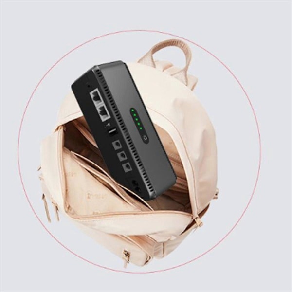 DC UPS Batteribackup 10400mAh 5V 9V 12V Utgång Avbrottsfri Strömförsörjning 85265V UPS Batteribackup EU-kontakt