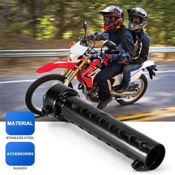 Universal Motorcykel Avgasljuddämpare Baffle DB 35mm US