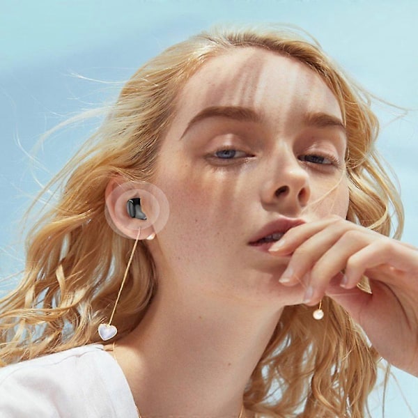 Bluetooth-nappikuulokkeet, pienet huomaamattomat langattomat kuulokkeet
