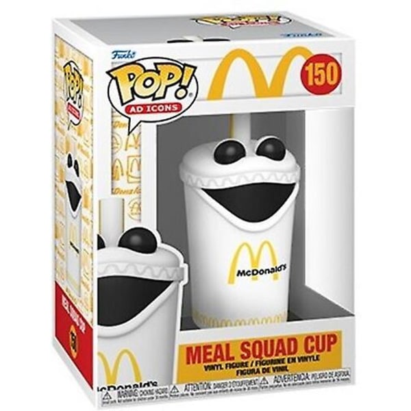 FUNKO POP! AD ICONS: McDonald's - Meal Squad Cup  [SAMLAROBJEKT] Vinylfigur USA-import