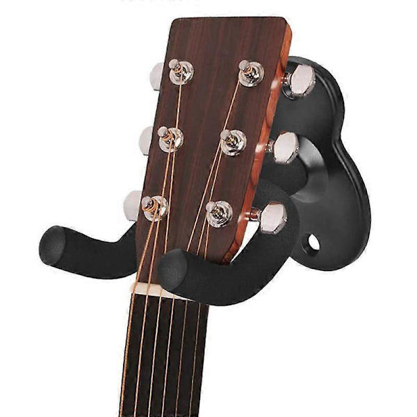 Gitarrhängare Väggfäste Halksäker Hållare Stativ för Gitarr Ukulele Violin Gitarr Instrument Tillbehör