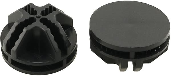 20 stk. Wire Cube-koblinger Plast Wire Grid Cube Oppbevaringshylle Enhetskoblinger Skapspenne