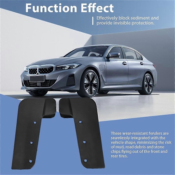 Bilskärmar för I3 Electric 2021 2020 Stänkskydd Mud Flap Guard Splash Mudguards Biltillbehör